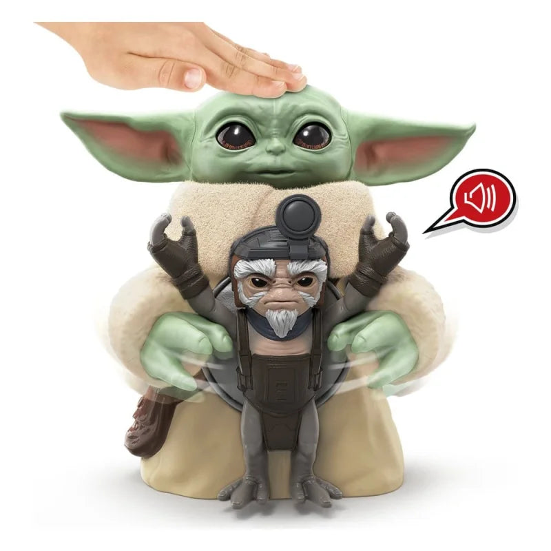 Hasbro Star Wars Grogu en Anzellan Figuur 17 cm