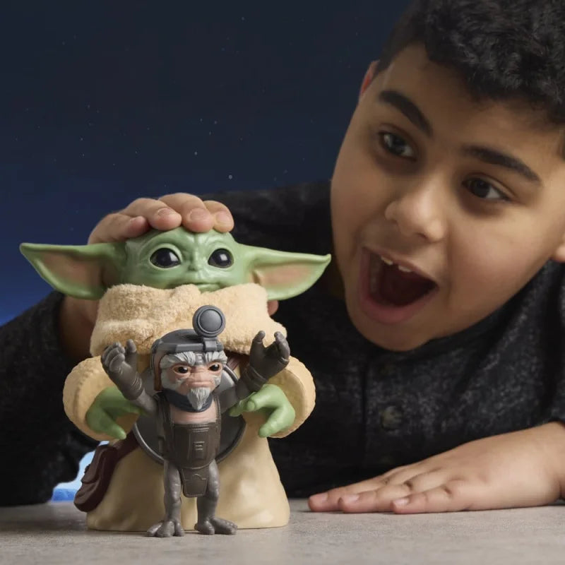 Hasbro Star Wars Grogu en Anzellan Figuur 17 cm