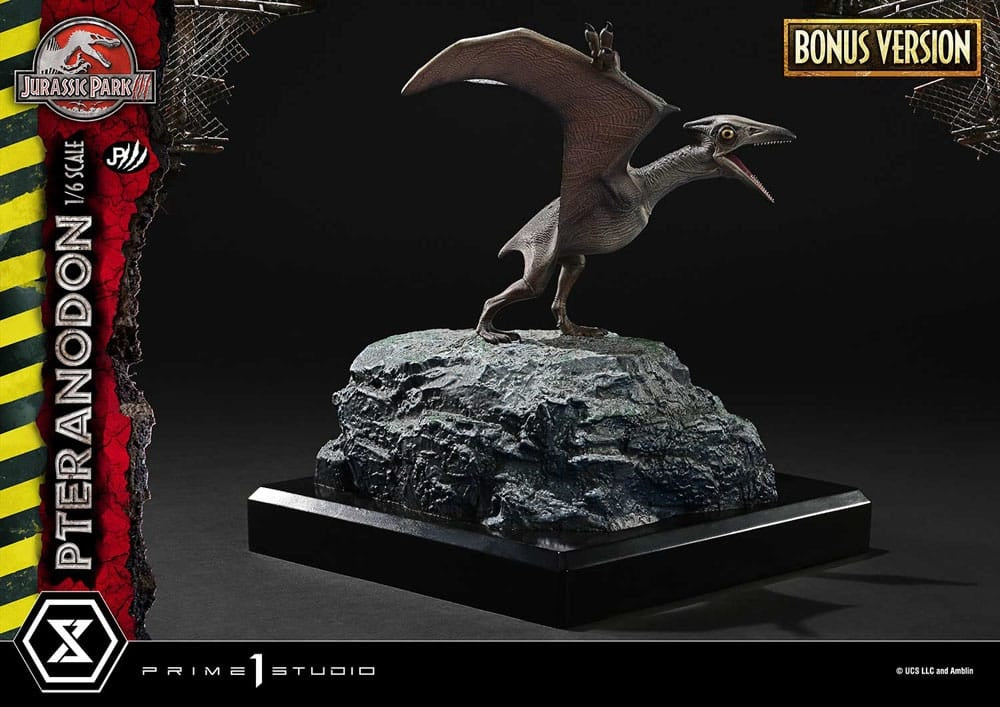 Jurassic Park III Standbeeld Pteranodon Bonus Version Prime 1 Studio 68cm