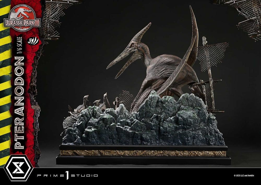 Jurassic Park III Standbeeld Pteranodon Bonus Version Prime 1 Studio 68cm