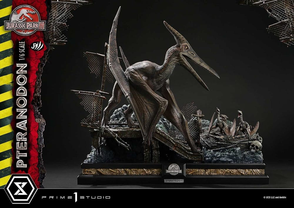 Jurassic Park III Standbeeld Pteranodon Bonus Version Prime 1 Studio 68cm