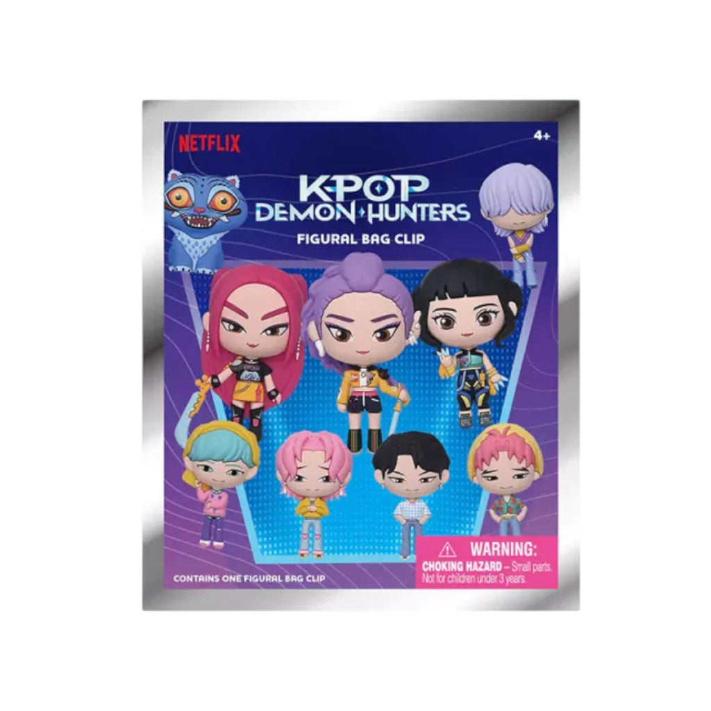K-Pop Demon Hunter 3D PVC Bag Clips Serie 1 - Display 24 Blind Bags Fans Geek Store 