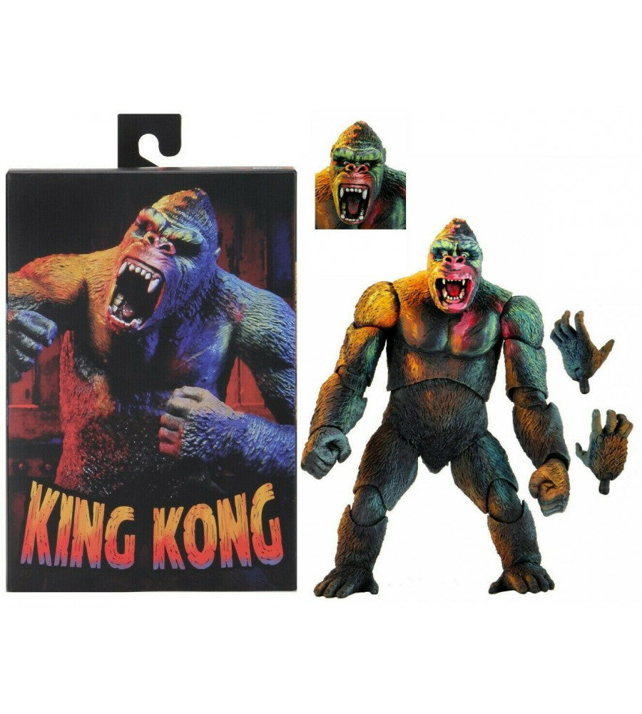 King Kong Illustrated Actiefiguur 18 cm