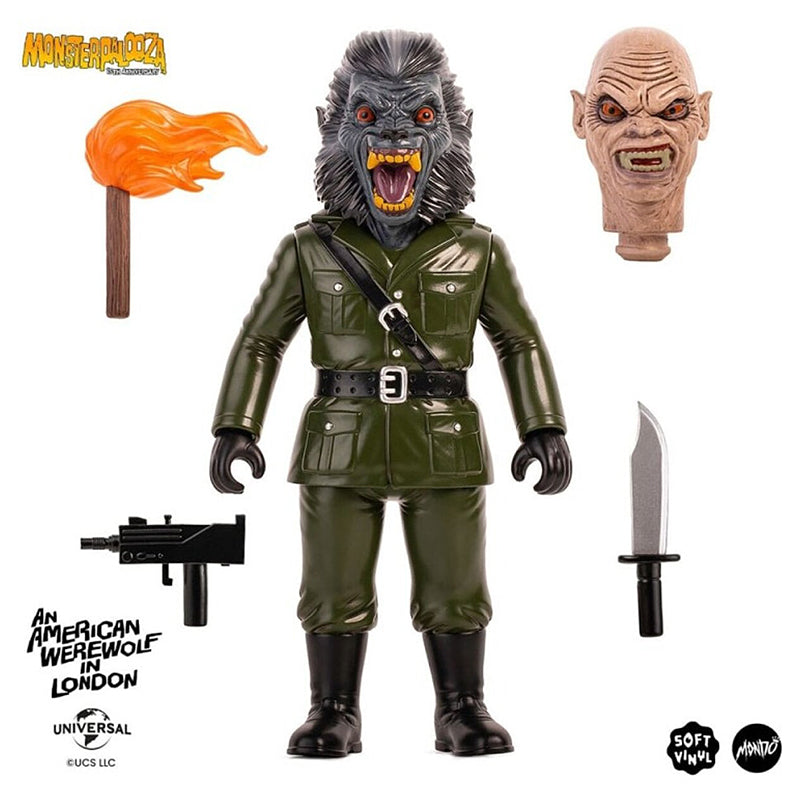 Mondo American Werewolf in London Nightmare Demon Werewolf Soft Vinyl Figuur 25 cm