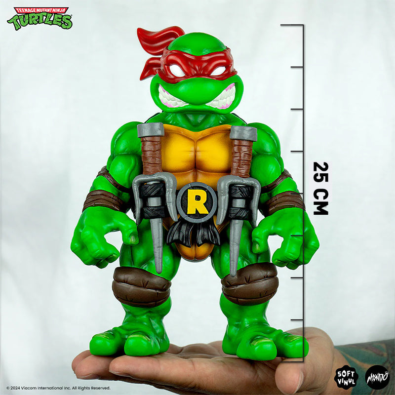 Mondo TMNT Teenage Mutant Ninja Turtles Raphael Soft Vinyl Figuur 25 cm