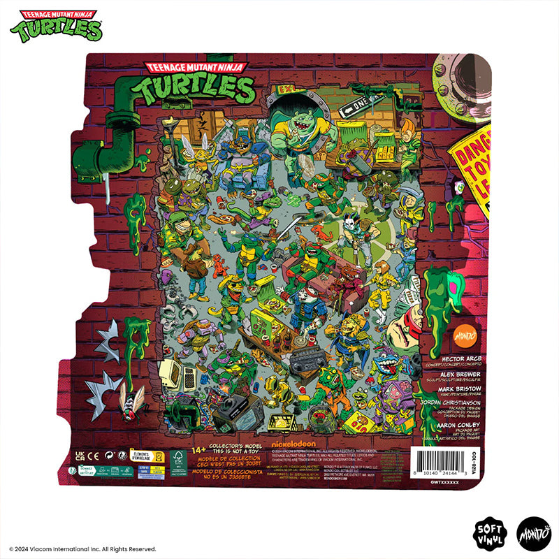 Mondo TMNT Teenage Mutant Ninja Turtles Raphael Soft Vinyl Figuur 25 cm