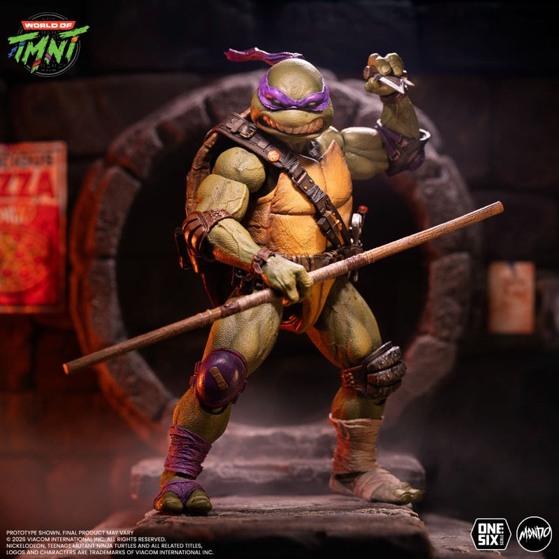 MONDO TMNT Donatello 1/6 Schaal Figuur 25 cm