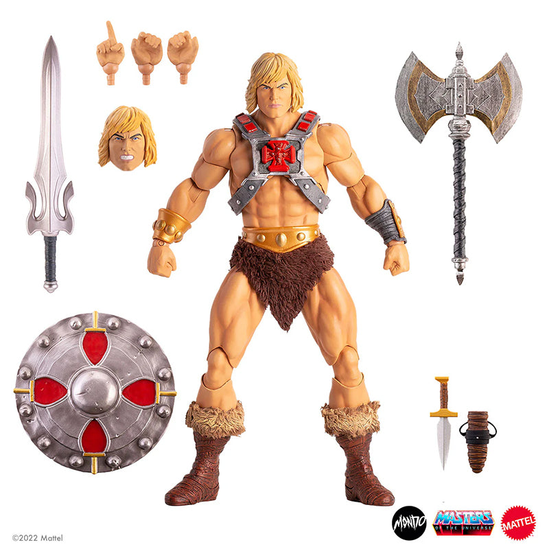 Mondo Masters of the Universe He-Man Soft Vinyl Figuur 30 cm