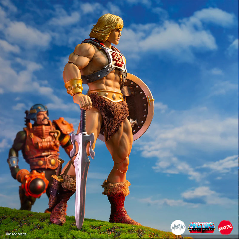 Mondo Masters of the Universe He-Man Soft Vinyl Figuur 30 cm