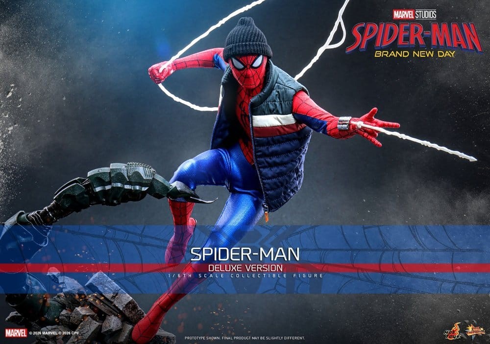 Marvel Spider-Man: Brand New Day - Spider-Man Deluxe 1/6 Actiefiguur 29 cm