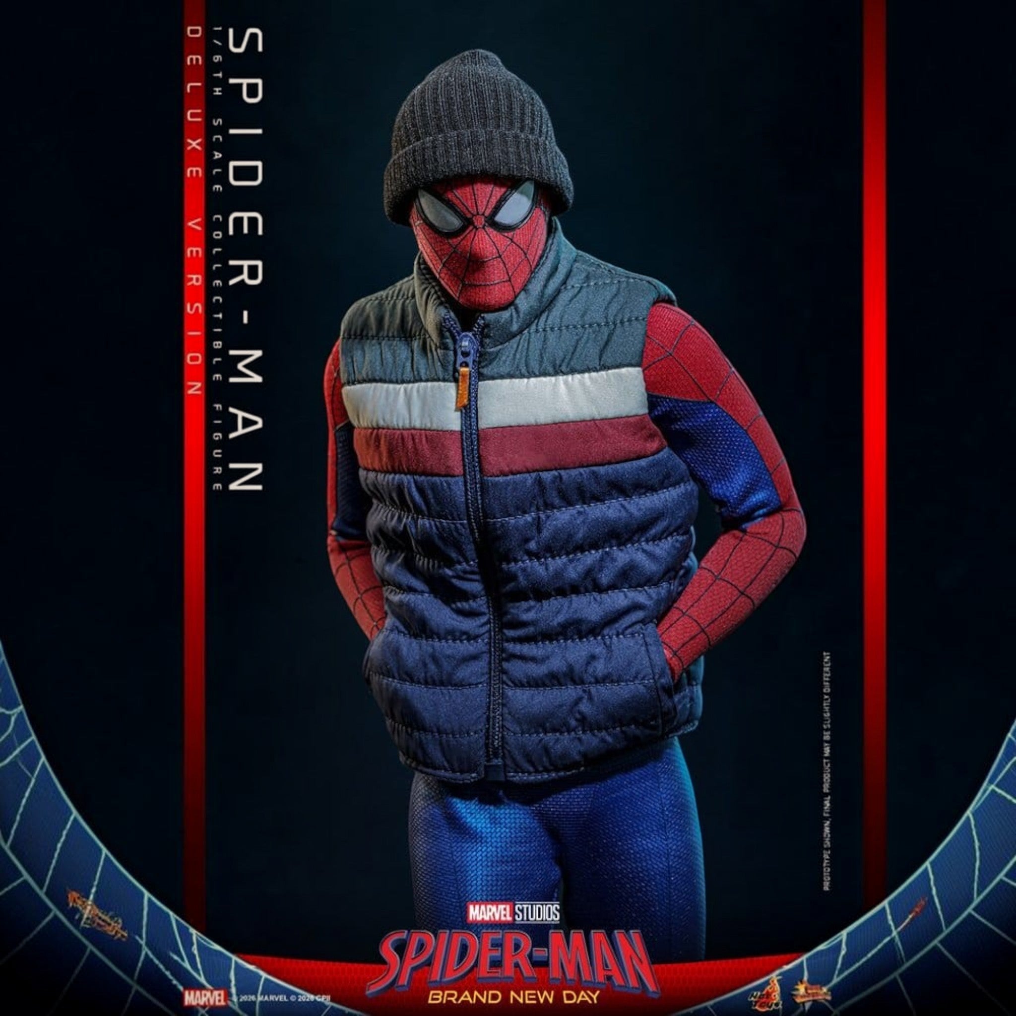 Hot Toys Marvel Spider-Man: Brand New Day 1/6 Figurka akcji Spider-Man Deluxe 29 cm