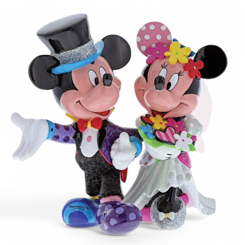 Mickey and Minnie Mouse Wedding Figurine by Disney Britto