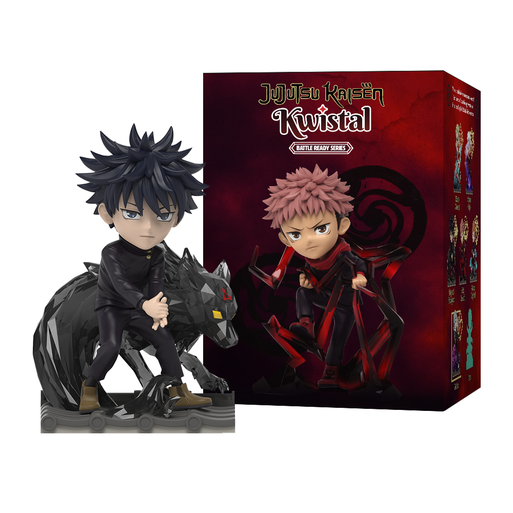 Mighty Jaxx Kwistal Jujutsu Kaisen Battle Ready Blindbox Figuur 9 cm