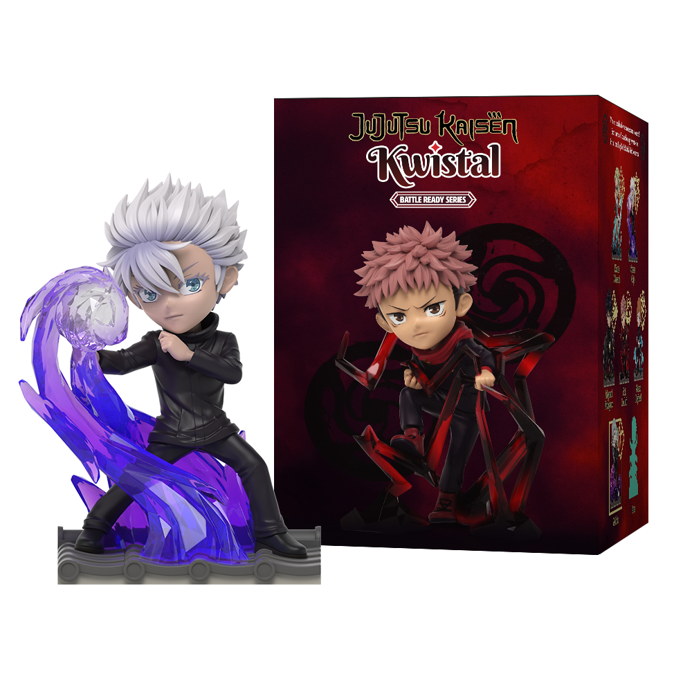 Mighty Jaxx Kwistal Jujutsu Kaisen Battle Ready Blindbox Figuur 9 cm