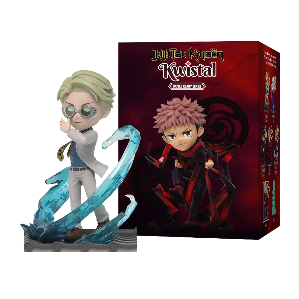 Mighty Jaxx Kwistal Jujutsu Kaisen Battle Ready Blindbox Figuur 9 cm