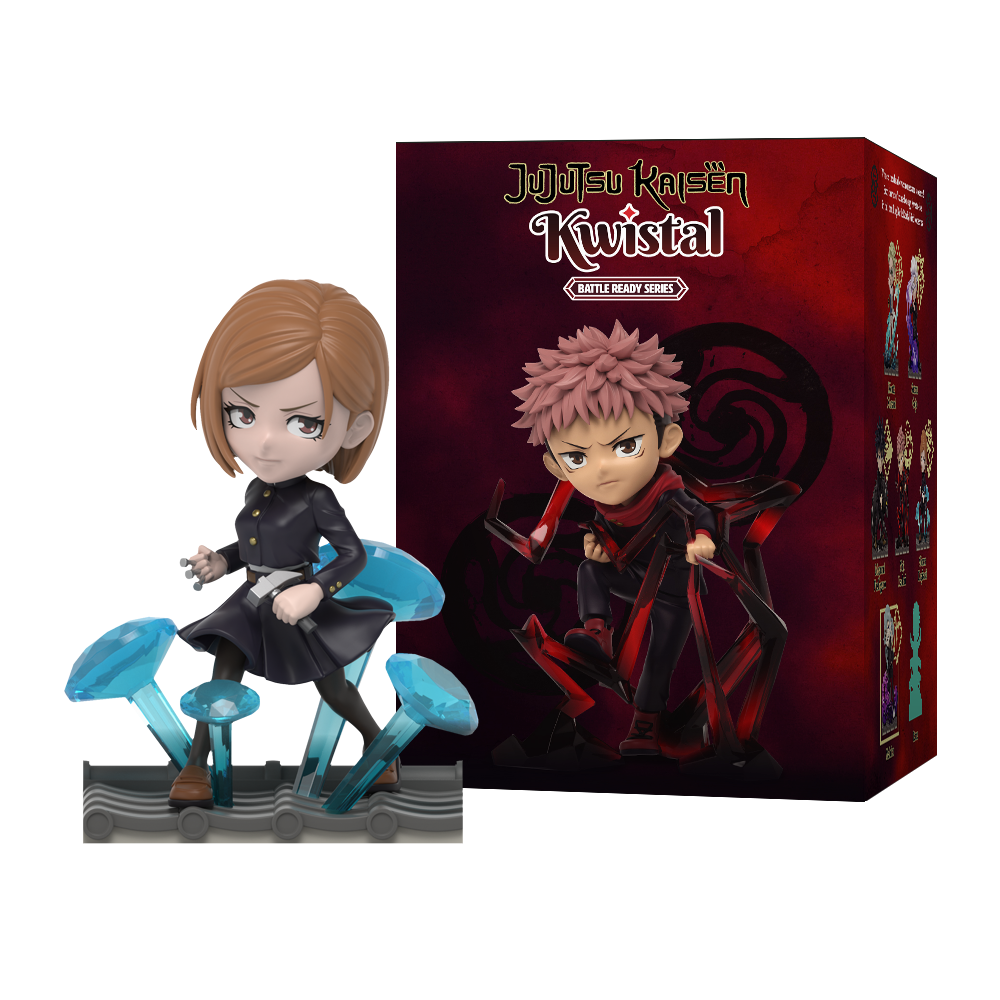 Mighty Jaxx Kwistal Jujutsu Kaisen Battle Ready Blindbox Figuur 9 cm