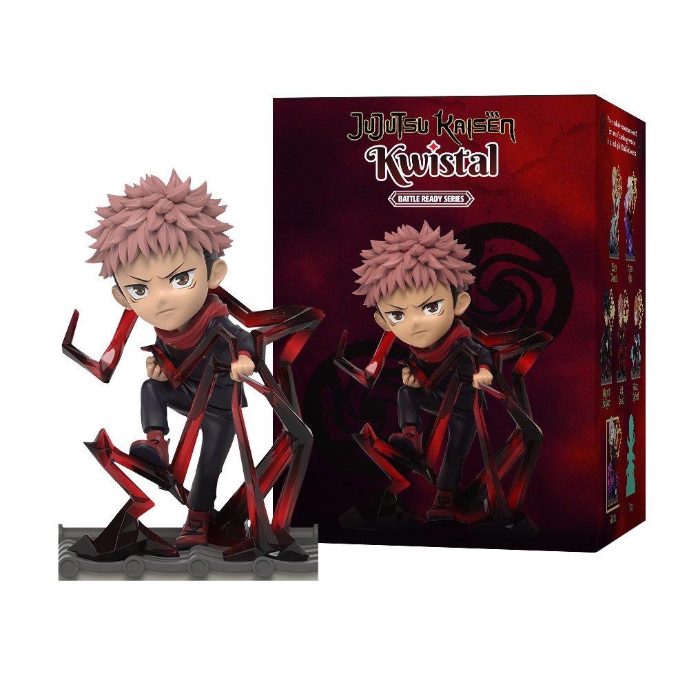 Mighty Jaxx Kwistal Jujutsu Kaisen Battle Ready Blindbox Figuur 9 cm