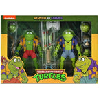 Neca TMNT Cartoon Genghis & Rasputin Figuur Set 18 cm