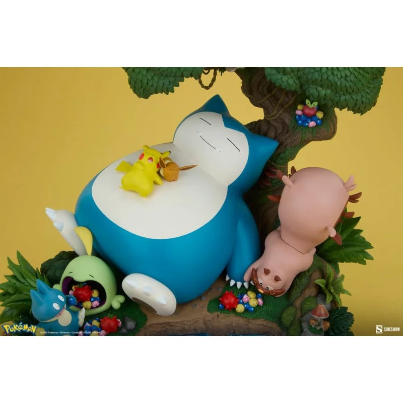 Sideshow Pokémon Diorama Ronflex 33 cm Verzamelstandbeeld