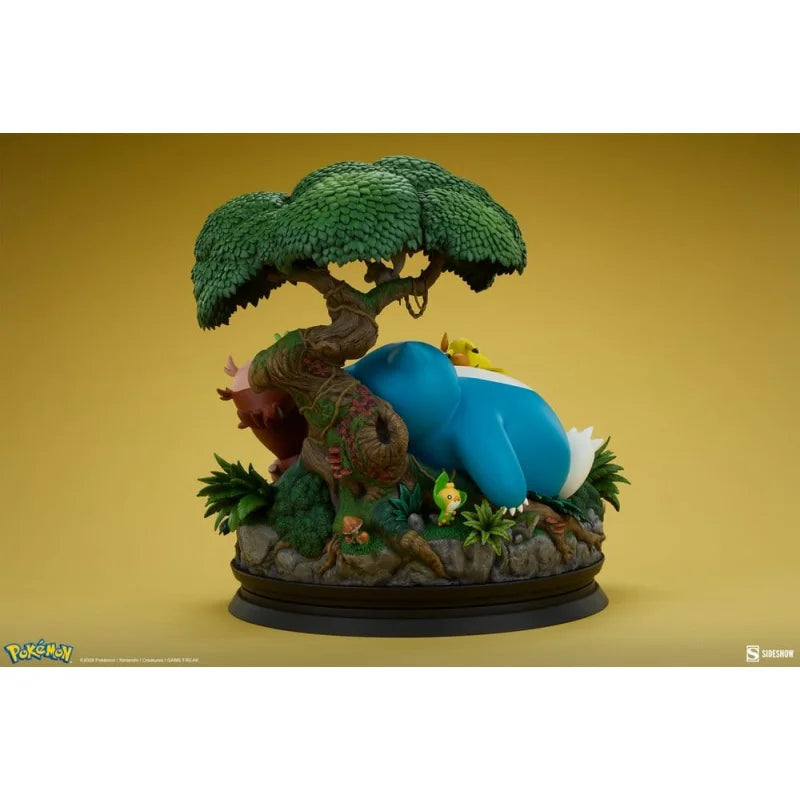 Sideshow Pokémon Diorama Ronflex 33 cm Verzamelstandbeeld