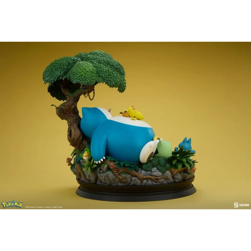 Sideshow Pokémon Diorama Ronflex 33 cm Verzamelstandbeeld