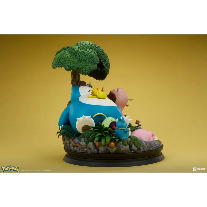 Sideshow Pokémon Diorama Ronflex 33 cm Verzamelstandbeeld