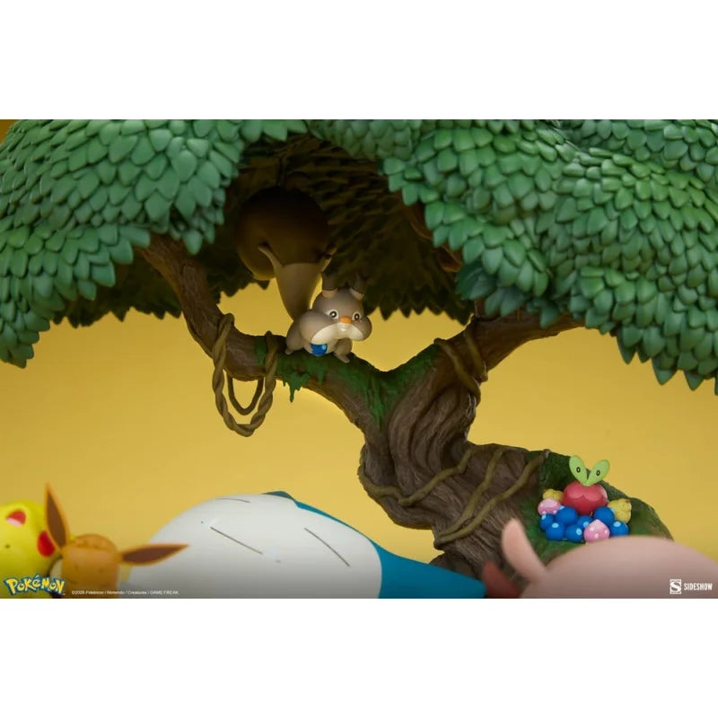 Sideshow Pokémon Diorama Ronflex 33 cm Verzamelstandbeeld