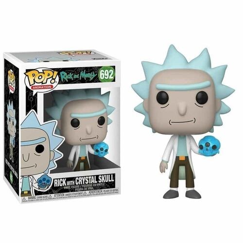 Rick & Morty Rick with Crystals Pop! Animation Vinyl Figuur 9 cm - Funko