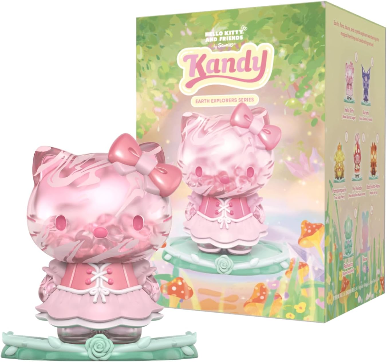 Sanrio Kandy Earth Explorer Series Display 6 Fig.
