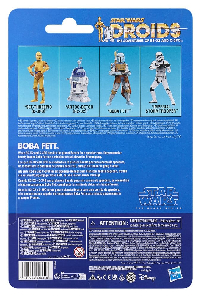 Star Wars The Black Series Boba Fett Droids Figuur 15 cm