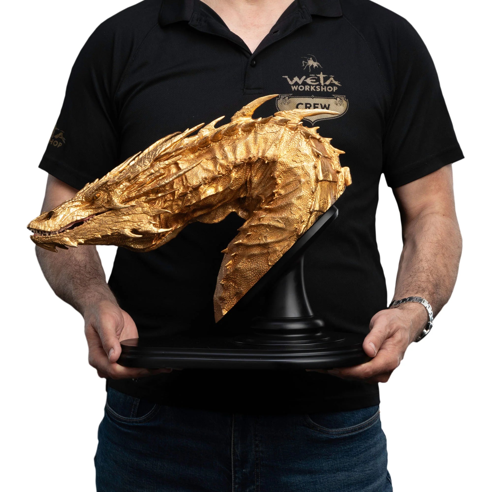 The Hobbit Smaug the Golden Buste 36 cm Limited Edition - Weta Workshop