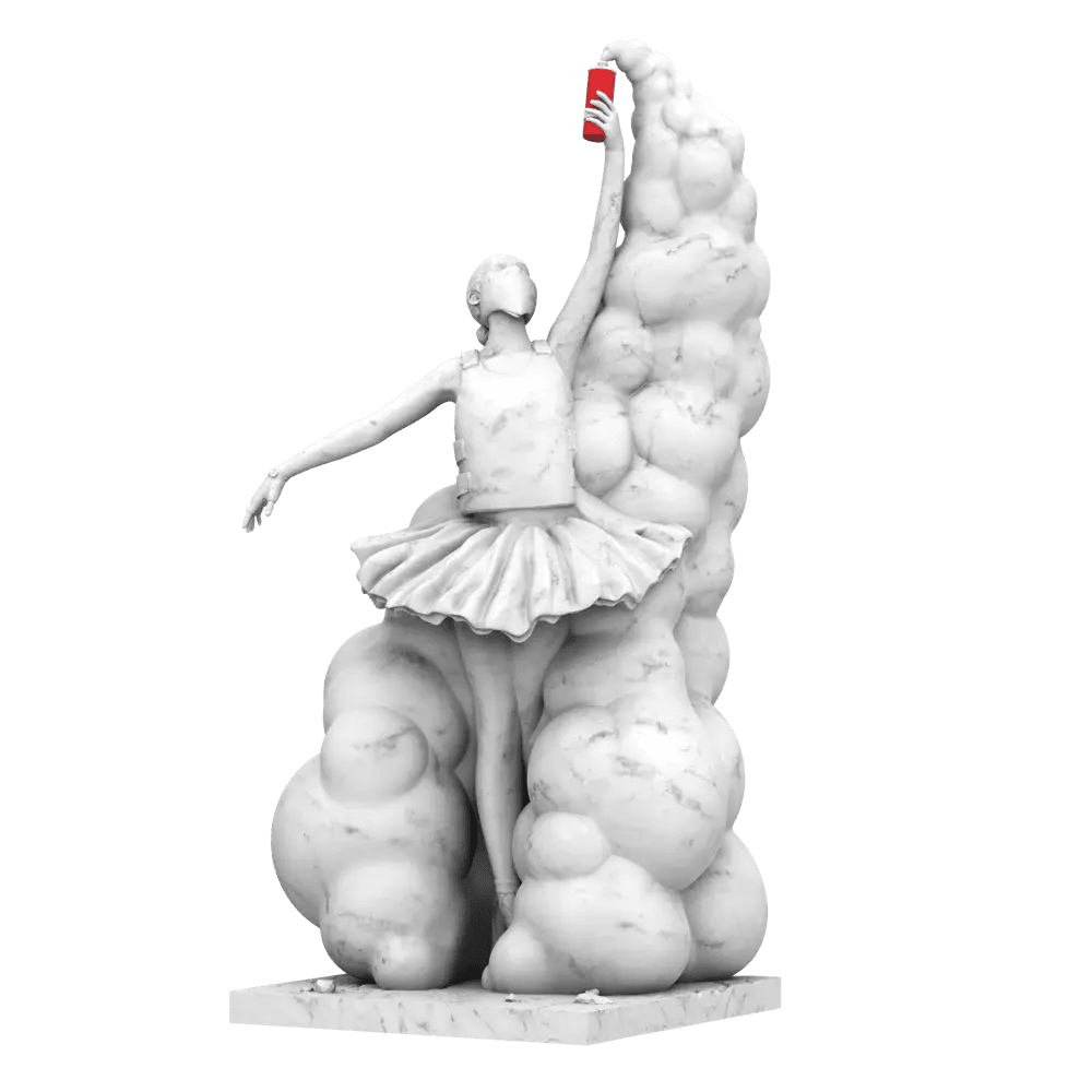 The Beauty of Rebellion by Abell Octovan Statue - Fans Geek Store