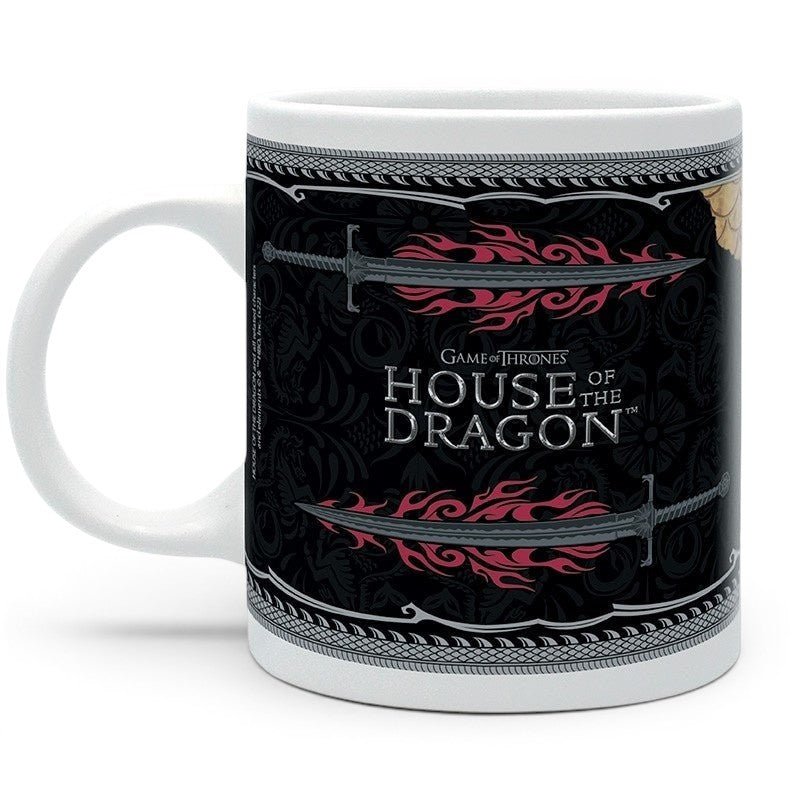 ABY Style House of the Dragon Targaryen Dragon Crest Mok 320ml Rood Zwart - Fans Geek Storeproduct_typeABYstyle