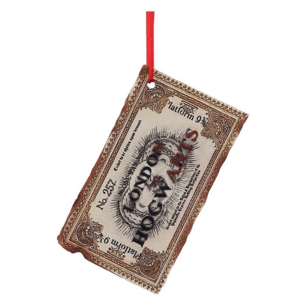 Harry Potter: Hogwarts Express Ticket Tree Ornament - Fans Geek Store