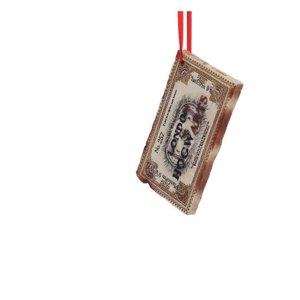 Harry Potter: Hogwarts Express Ticket Tree Ornament - Fans Geek Store
