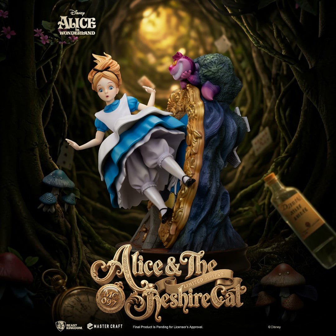 Alice in Wonderland Alice & Cheshire Cat Master Craft Statue 40 cm - Fans Geek Storeproduct_typeBeast Kingdom