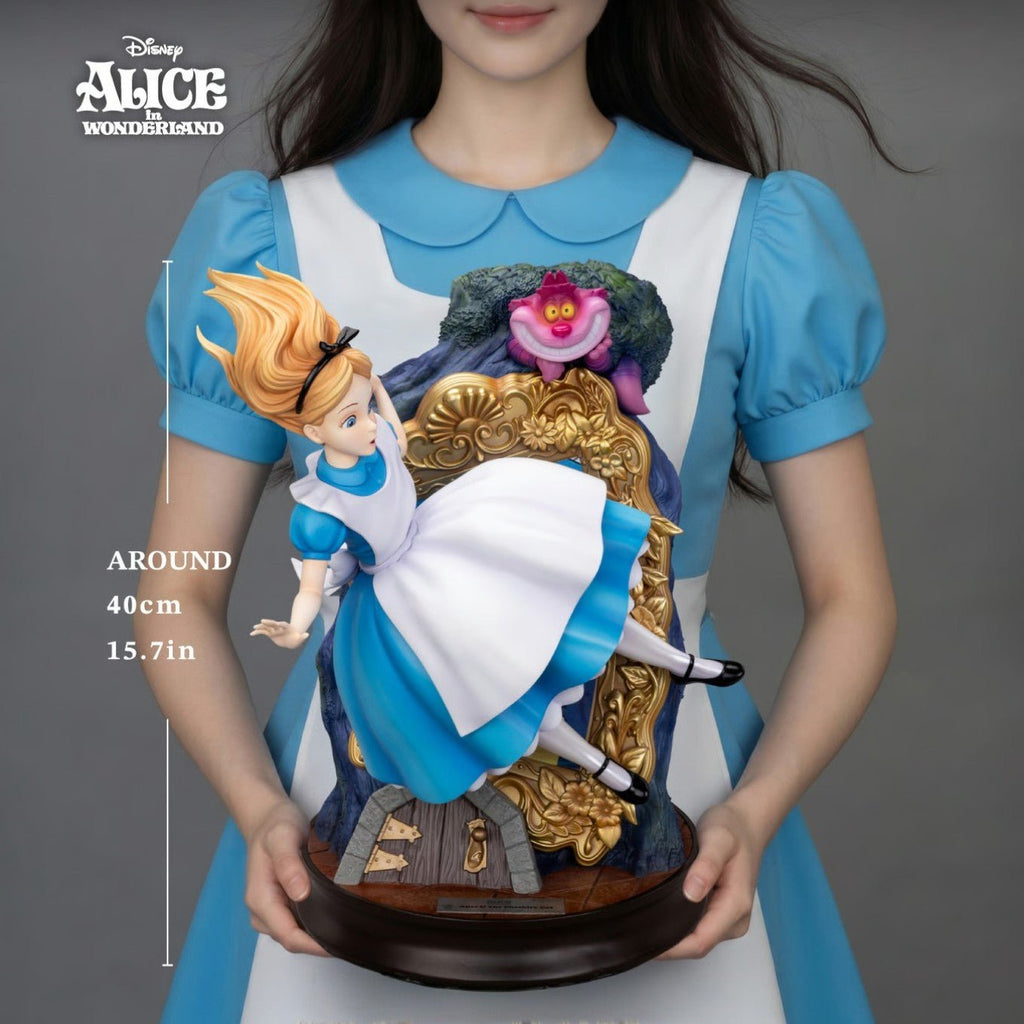 Alice in Wonderland Alice & Cheshire Cat Master Craft Statue 40 cm - Fans Geek Storeproduct_typeBeast Kingdom