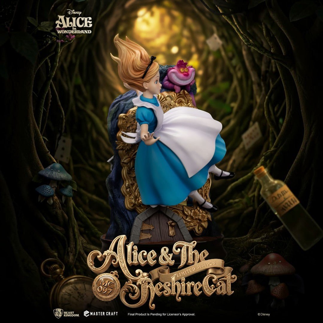 Alice in Wonderland Alice & Cheshire Cat Master Craft Statue 40 cm - Fans Geek Storeproduct_typeBeast Kingdom