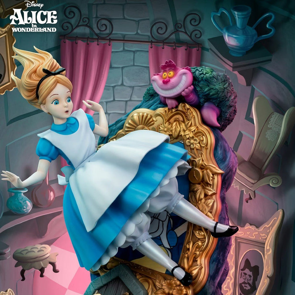 Alice in Wonderland Alice & Cheshire Cat Master Craft Statue 40 cm - Fans Geek Storeproduct_typeBeast Kingdom