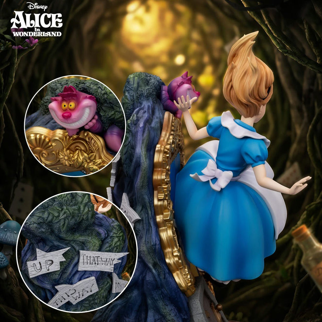Alice in Wonderland Alice & Cheshire Cat Master Craft Statue 40 cm - Fans Geek Storeproduct_typeBeast Kingdom