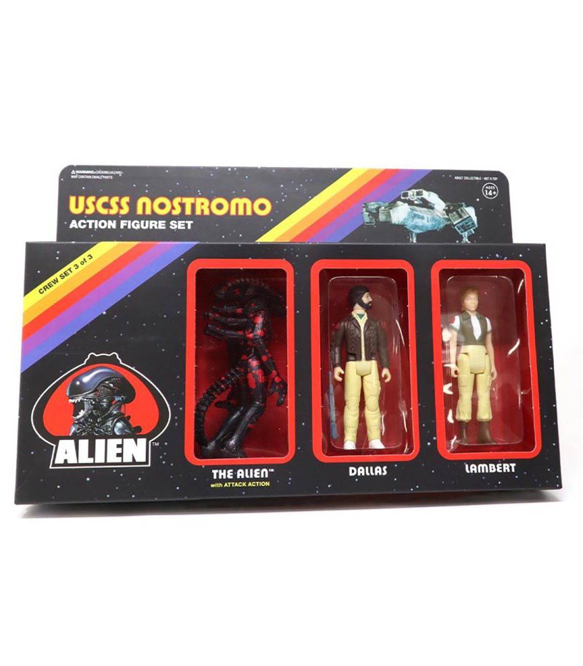 Alien: Pack C - 3.75 inch ReAction Figure 3 - Pack - Fans Geek Store