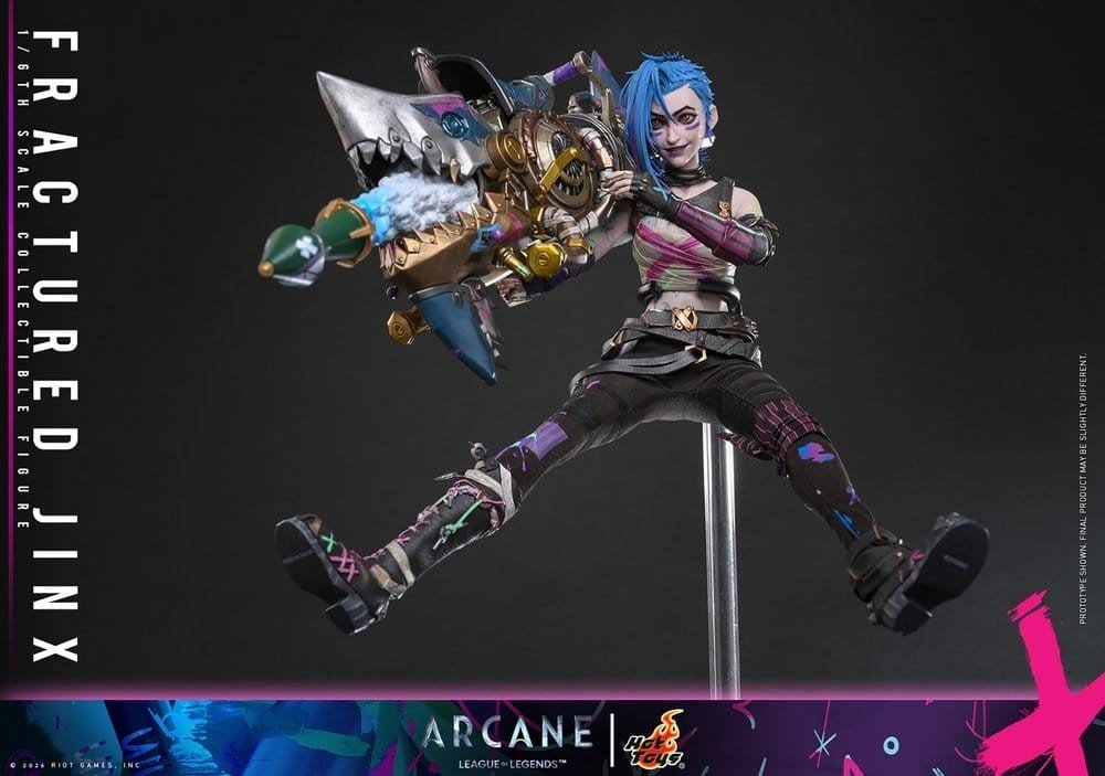 Arcane Actiefiguur 1/6 Fractured Jinx 28 cm - Fans Geek Storeproduct_typeHot Toys