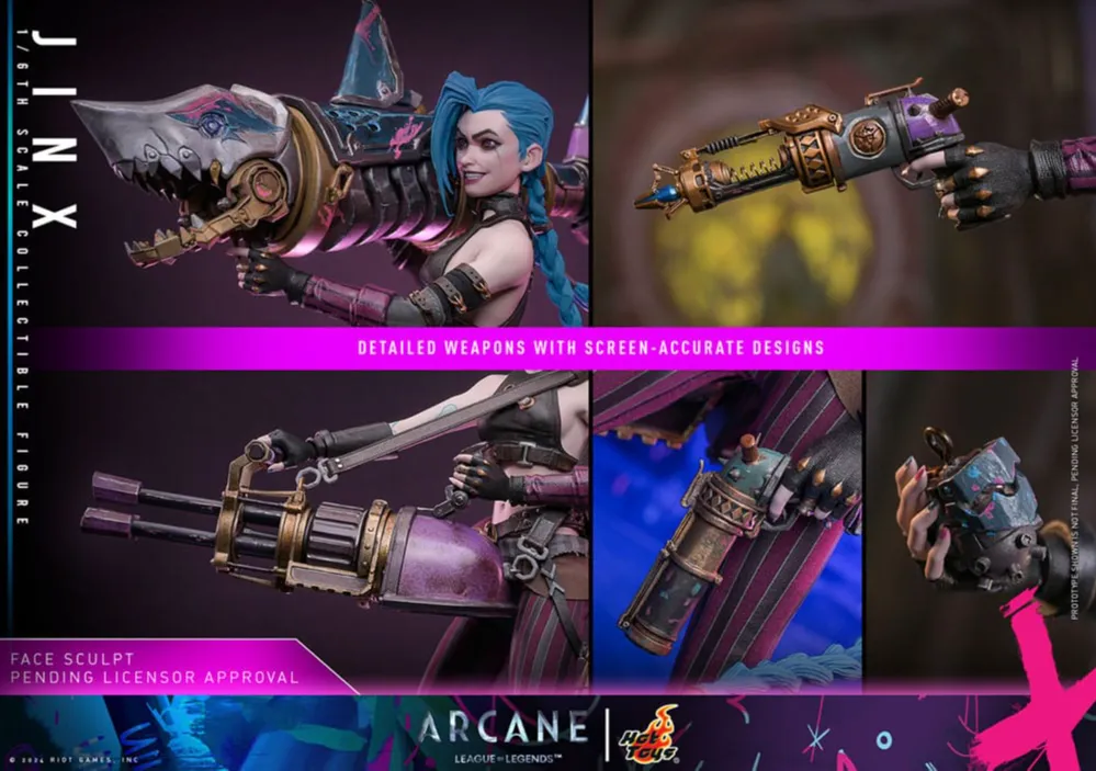 Arcane Action Figure 1/6 Jinx 27 cm - Fans Geek Storeproduct_typeHot toys