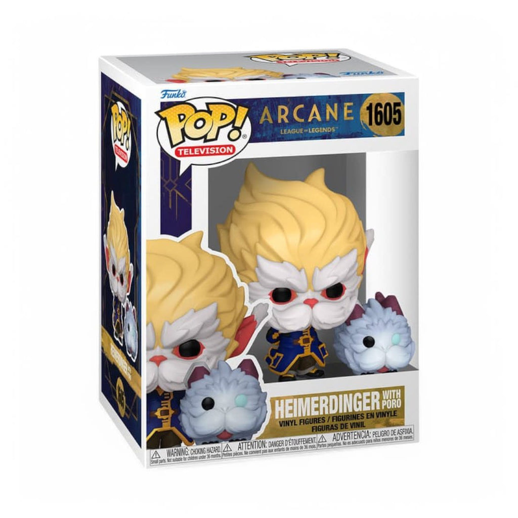 Arcane League of Legends POP! Vinyl Figure Heimerdinger w/Poro - Fans Geek Storeproduct_typeFunko