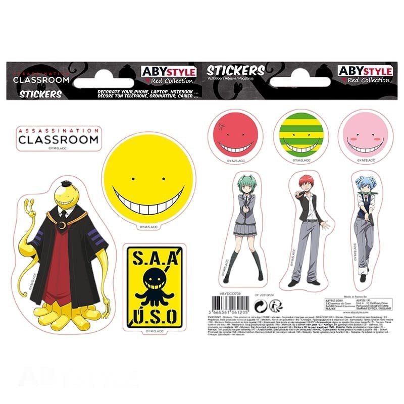 ASSASSINATION CLASSROOM - Stickers - Fans Geek Store