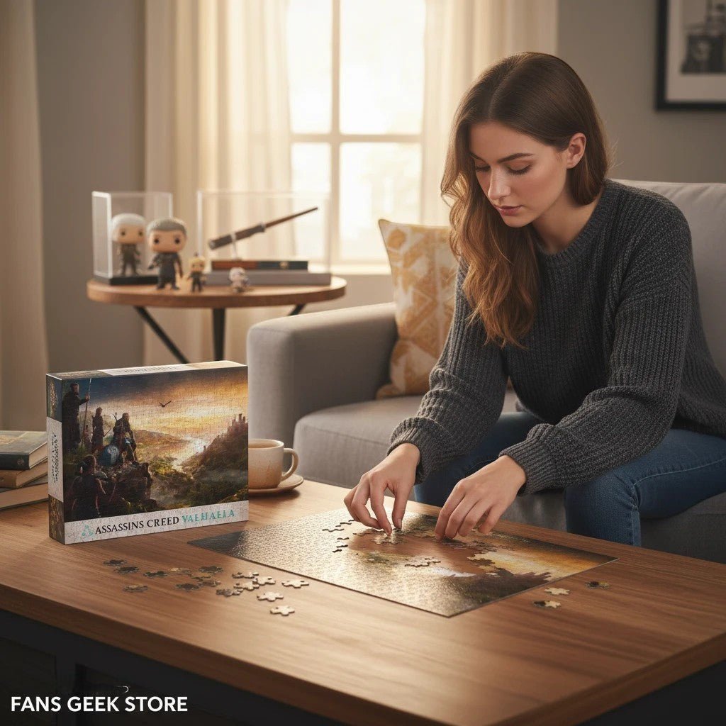 Assassin's Creed Valhalla – Aanvalsplanning Puzzel 1000 stukjes - Fans Geek Storeproduct_typeDark Horse