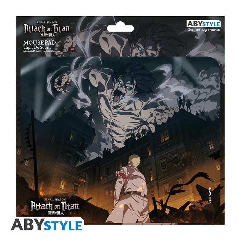 Attack on Titan Muismat S4 Key Art ABYstyle 23.5x19.5cm