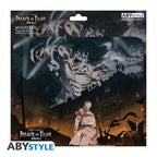 Attack on Titan Muismat S4 Key Art ABYstyle 23.5x19.5cm