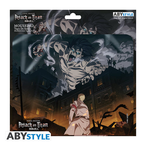 Attack on Titan Muismat S4 Key Art ABYstyle 23.5x19.5cm