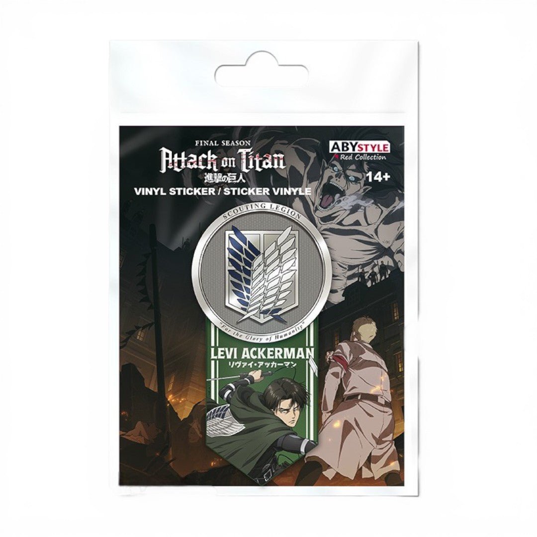 ATTACK ON TITAN - Individual Vinyl Sticker - Fans Geek Storeproduct_typeABYstyle